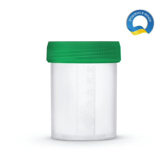 Ємкість для забору сечі ВОЛЕС стерильна 110мл